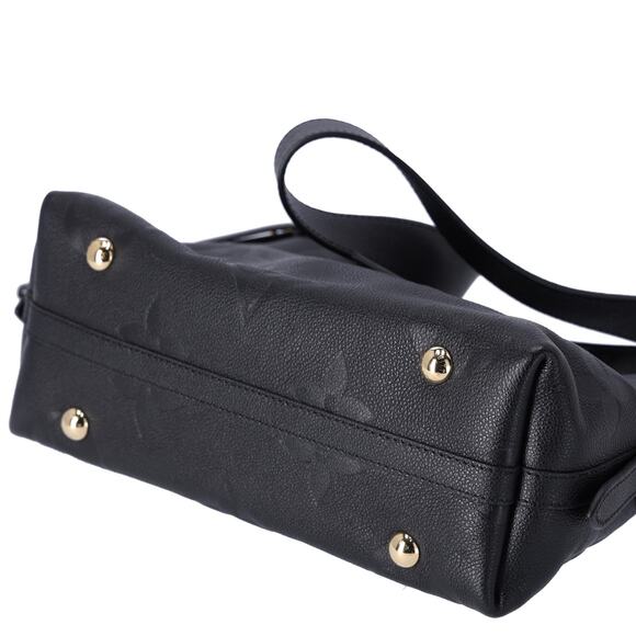 Louis Vuitton Carryall NM PM Monogram Empreinte Shoulder Bag M46288 Black - Picture 4 of 8